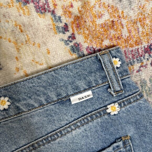 Daze Malibu Mini Denim Skirt - Picture 6 of 9